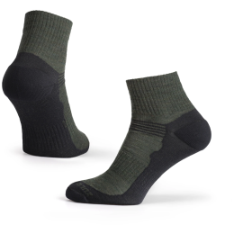 Čarape Zulu Merino Lite zelena green/black