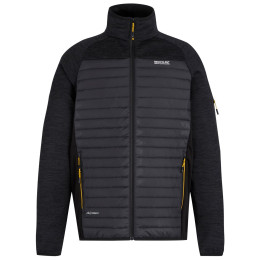 Muška jakna Regatta Ceden Hybrid siva Ash/Black