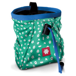 Vrećica za magnezij Ocún Lucky + pásek Ocún Chalk Bag Belt zelena/plava TapeBlue