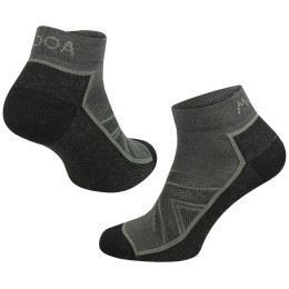 Čarape MOOA Merino Adventure Low zelena Green