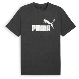 Muška majica Puma Ess No. 1 Logo Heather Tee siva Dark Gray Heather