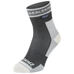 Vodootporne čarape SealSkinz Holverstone-A crna Black