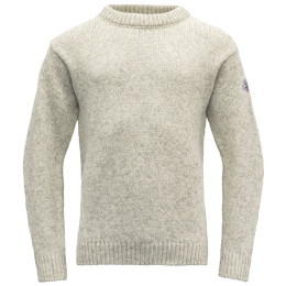Muške funkcionalne majice dugih rukava Devold Nansen Wool Sweater svijetlo siva GREY MELANGE