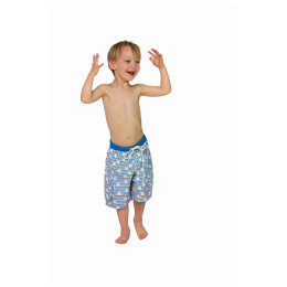 Dječji kupaći DucKsday Manta Boardshort Boy plava/bijela Blue/Off White