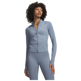 Ženska funkcionalna dukserica Under Armour Vanish Elite Full Zip svijetlo plava Blue Wind / / Metallic Silver