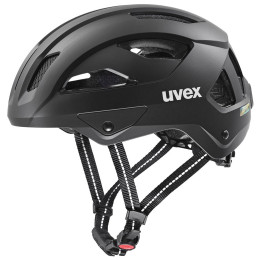 Biciklistička kaciga Uvex City Stride crna black matt