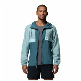 Muška jakna Columbia Spire Valley™ Hooded Windbreaker svijetlo plava Crushed Blue, Everblue, Marine Light