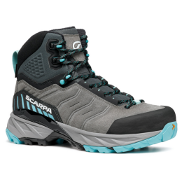 Ženske planinarske cipele Scarpa Rush Trek GTX WMN siva Midgray-Aqua
