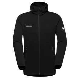 Muška dukserica Mammut Aconcagua Light ML Hooded Jacket Men crna