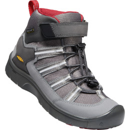 Dječje cipele Keen Hikeport 2 Sport Mid Wp Children siva/crvena Magnet/ChiliPepper
