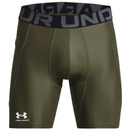 Muške funkcionalne bokserice Under Armour HG Armour Shorts tamno zelena MarineODGreen/White