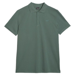 Muška majica 4F Polo Shirt M555 zelena GREEN