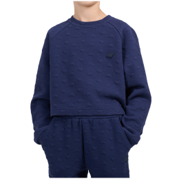 Dječja dukserica 4F Sweatshirt F2768 Navy tamno plava Navy