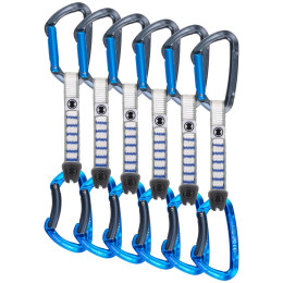 Karabiner za penjanje Skylotec Lime Set Nylon - pack of 6 siva/plava Anthracite/Electricblue