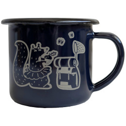 Šalica 4camping Squirrel Cup plava blue