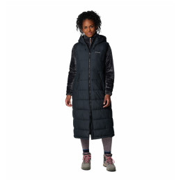 Ženski prsluk Columbia Pike Lake Long Vest crna Black
