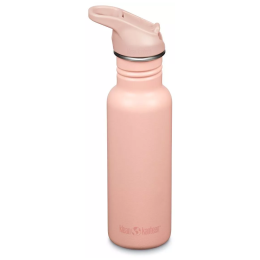 Boca od nehrđajućeg čelika Klean Kanteen Classic Narrow 18oz (w/Flip Seal Sport) ružičasta Peach Parfait