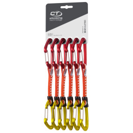 Pakiranje kompleta za penjanje Climbing Technology Fly-weight EVO 12 cm DY 6 ks crvena/žuta