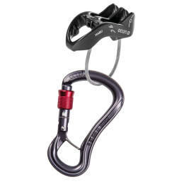 Sigurnosni set za penjanje Ocún Belay Set Condor Screw/Habu siva