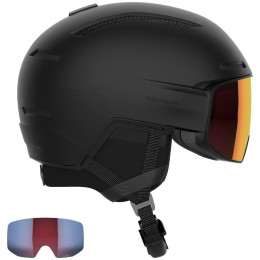 Skijaška kaciga Salomon Driver Prime Sigma Plus crna Black