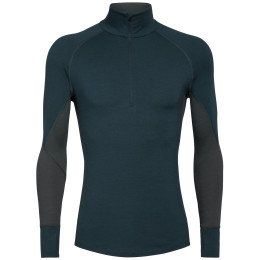 Muška majica Icebreaker Mens 260 Zone LS Half Zip plava/siva Nightfall/Monsoon