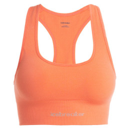 Sportski grudnjak Icebreaker Women Merino Seamless Active Bra narančasta Tang