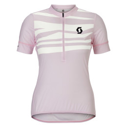 Ženski biciklistički dres Scott Jersey W's Endurance LT SS svijetlo ružičasta bliss pink