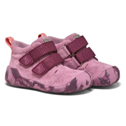 Dječja obuća Affenzahn Prewalker Low Boot Leather Talky - Otter ružičasta