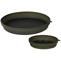 Set posudje Warg Fold Lunch Set zelena green