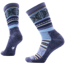 Čarape Smartwool Everyday Cozy Fair Isle Sweater Crew Soc plava