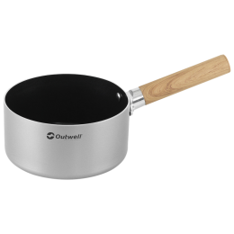 Lonac Outwell Feast Ceramic Saucepan 1.5 L srebrena Black & Grey