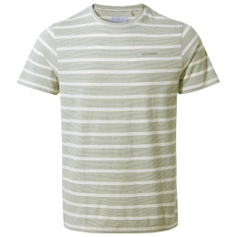 Muška majica Craghoppers Sten SS T-Shirt zelena Sage Stripe