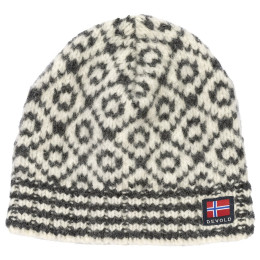 Zimska kapa Devold Svalbard Wool Beanie bijela/crna OFFWHITE/ANTHRACITE