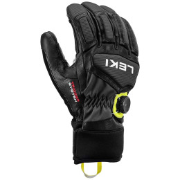 Rukavice za skijanje Leki Griffin Tune 3D Boa crna black-graphite-ice lemon