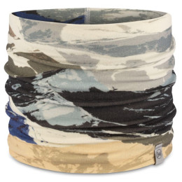 Višenamjenski šal Buff Merino Heavyweight Digital Prints mješavina boja Onlar Blue