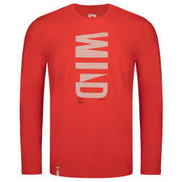 Muška majica Loap Allonzo crvena/bijela