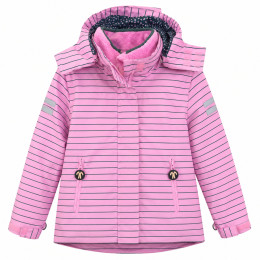 Dječja jakna DucKsday Detachable Fleece Jacket Em ružičasta Pink/Green