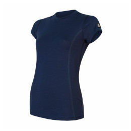 Ženska termo majica Sensor Merino Active Deep Blue plava