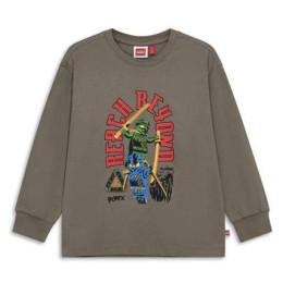 Dječja majica Lego Wear Lwtaj 608 Brown svijetlosmeđa Light brown
