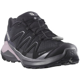 Ženske planinarske cipele Salomon Examotion Gore-Tex crna Black / Nine Iron / Nirvana