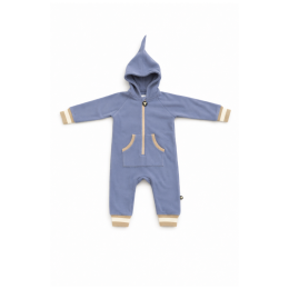 Dječji kombinezon DucKsday Polar Fleece Twin/Blue plava Blue/Sand
