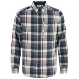 Muška košulja Fjällräven Fjällglim Regular Shirt M plava Dark Navy-Chalk White