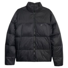 Muška jakna 4F Down Jacket M601 crna DEEP BLACK