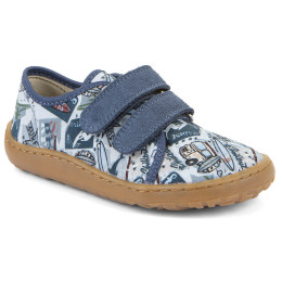 Dječje tenisice Frodo Barefoot canvas Light Blue plava