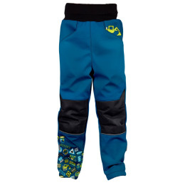 Dječje softshell hlače WAMU Bagr plava