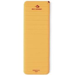Podloga na napuhavanje Sea to Summit Pursuit Plus - Regular Rectangular Wide žuta Zinnia Orange