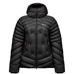 Ženska jakna od perja Salewa Ortles Med 4 Rds Dwn Jkt W crna black out