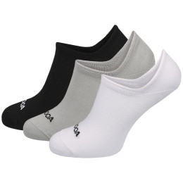 Čarape MOOA Essential Invisible 3-pack mješavina boja mix