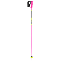 Skijaški štapovi Leki Racing Kids ružičasta/žuta neonpink-black-neonyellow