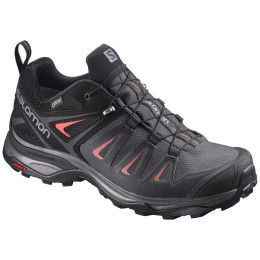 Ženske cipele Salomon X Ultra 3 Gtx W crna/crvena Magnet/Black/MineralRed